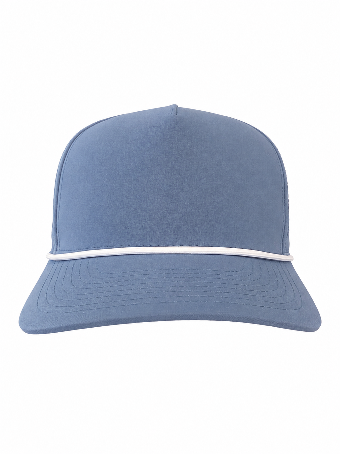 Build Your Own Florida Patch Hat - Slate Blue blank hat front view