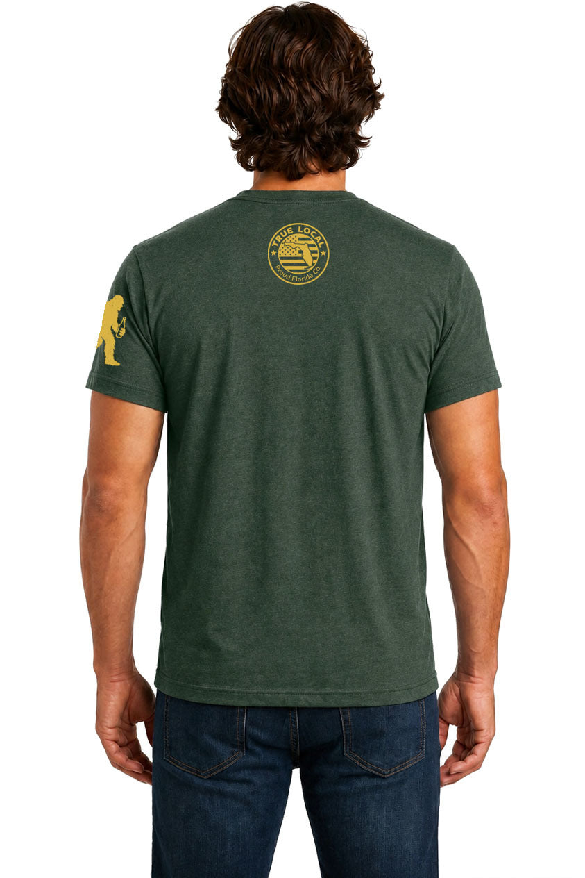 True Local OG Florida Man T-Shirt - Forest Green
