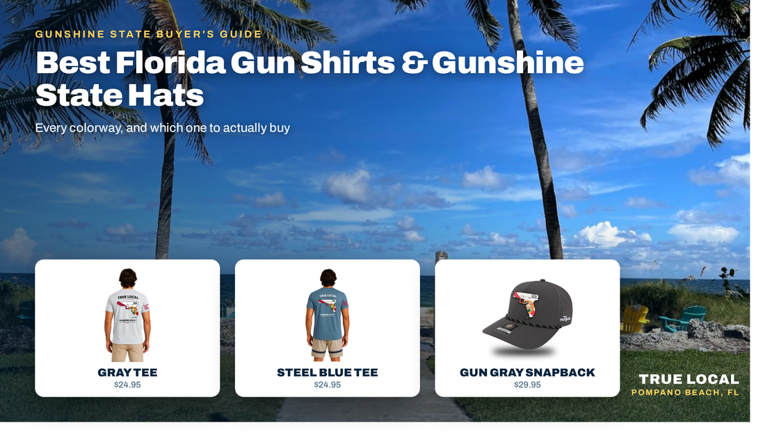 Best Florida Gun Shirts & Gunshine State Hats: Every Colorway, and Which One to Actually Buy