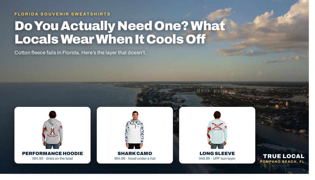 Florida Souvenir Sweatshirts: Do You Actually Need One? (What Locals Wear When It Cools Off)