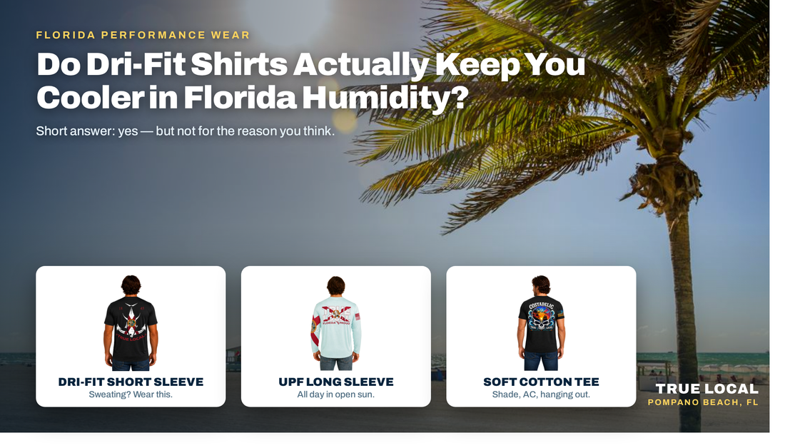 Do Dri-Fit Shirts Actually Keep You Cooler in Florida Humidity?