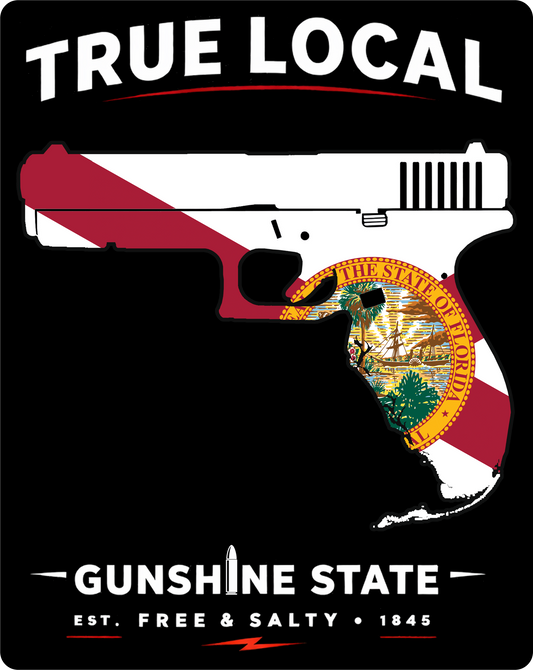 Gunshine State UV Sticker – Florida 2A Gun Decal