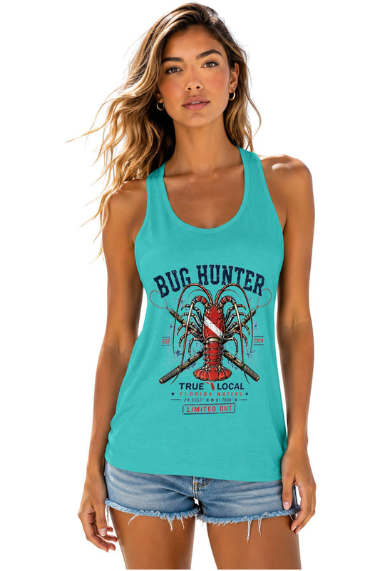Bug Hunter lobster tank front teal