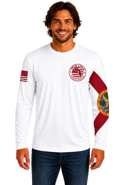 True Local Tuna Anchor Long Sleeve White