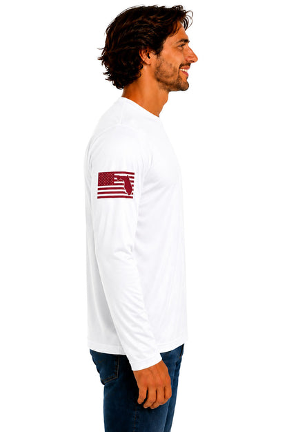 True Local Tuna Anchor Long Sleeve White
