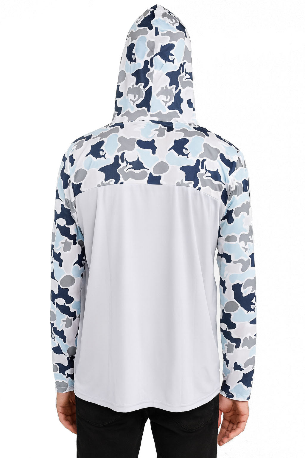True Local Performance Dri-Fit Hoodie – Shark Camo Edition