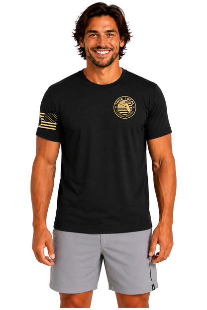 Black Florida Bred Beer Fed front view | True Local Florida apparel
