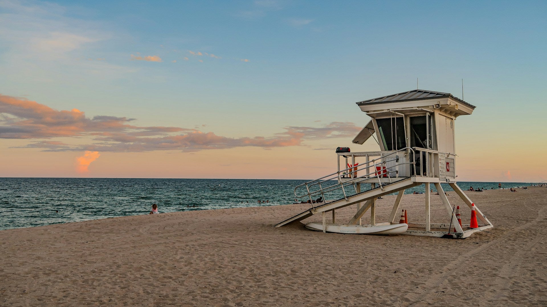 Hero Lifeguard Sunset