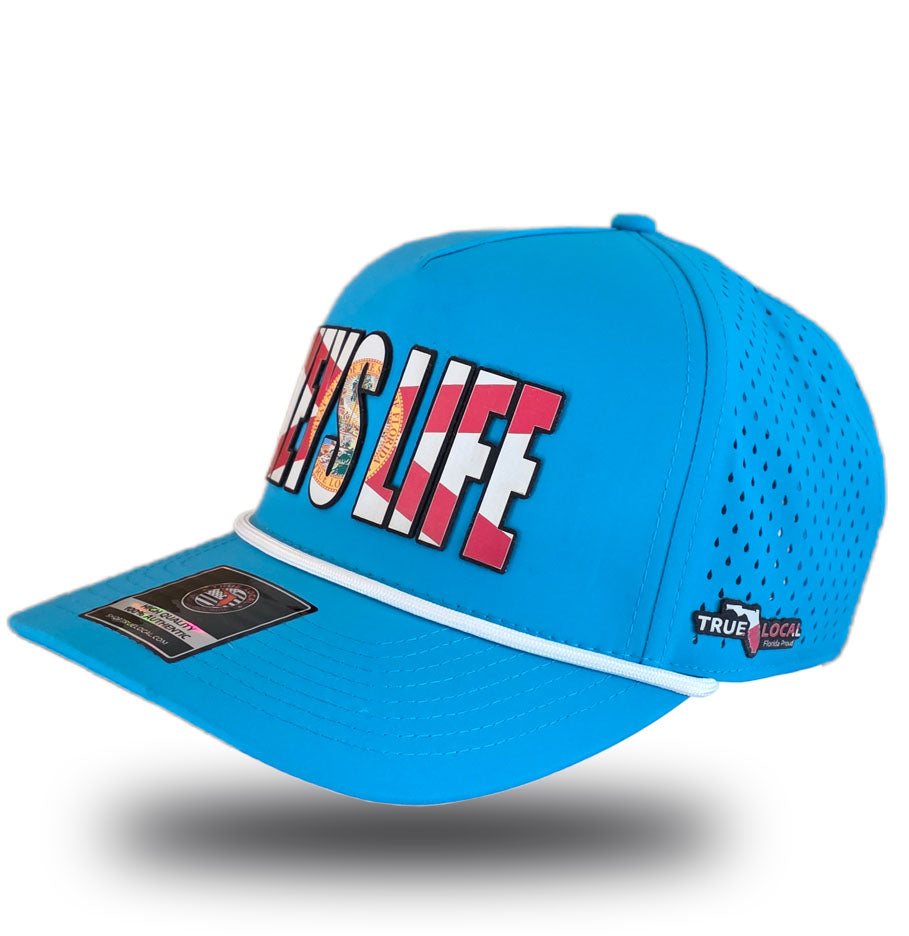 True Local “Keys Life” Hat – Florida Keys Lifestyle Performance Cap