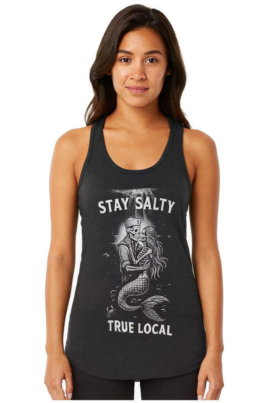 True Local Women’s Racerback Sailor Mermaid Tank
