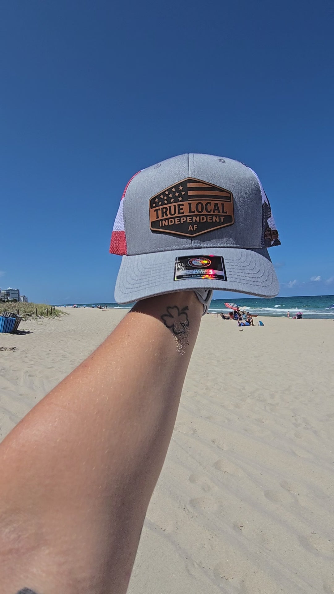 July 4th Independence Day Stars & Stripes Trucker Hat AF